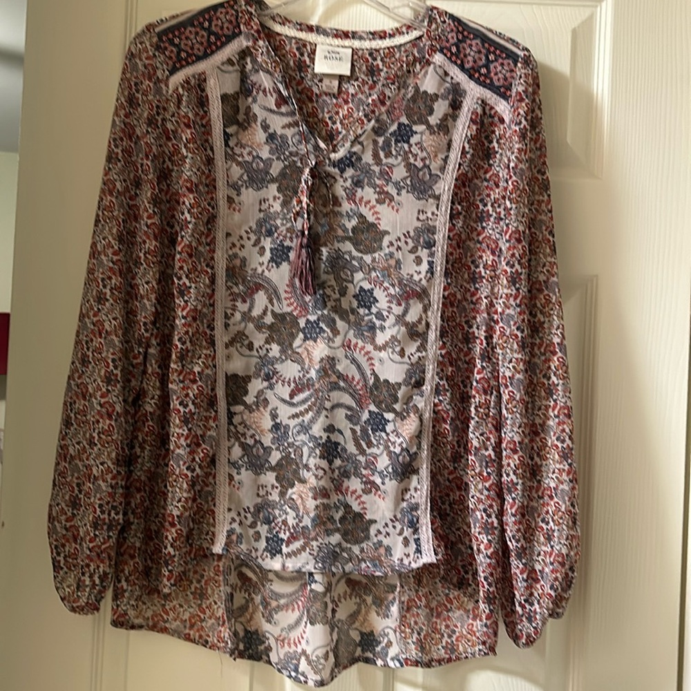 Boho style blouse